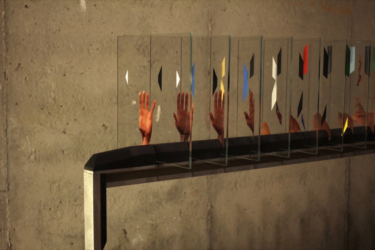 Untitled Hologram of Time - detail view